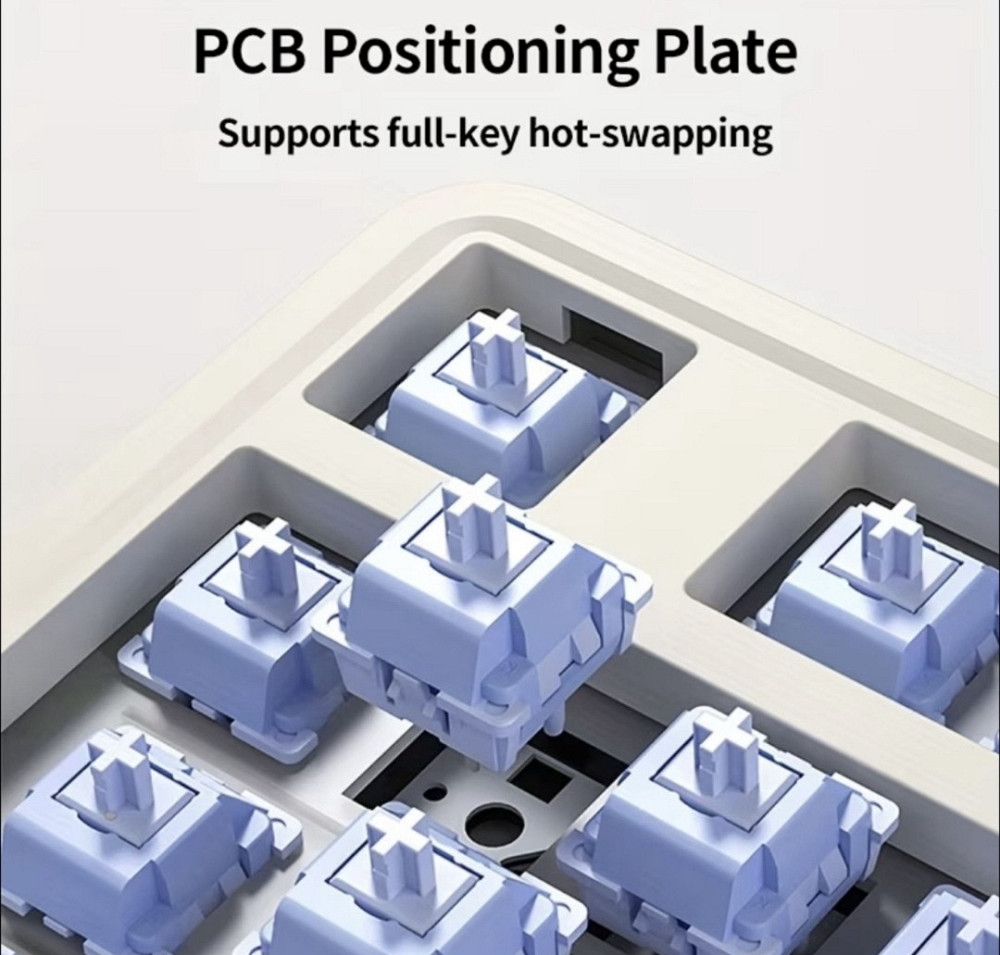 Новая беспроводная механическая клавиатура Aula AU75. Харьков - изображение 3
