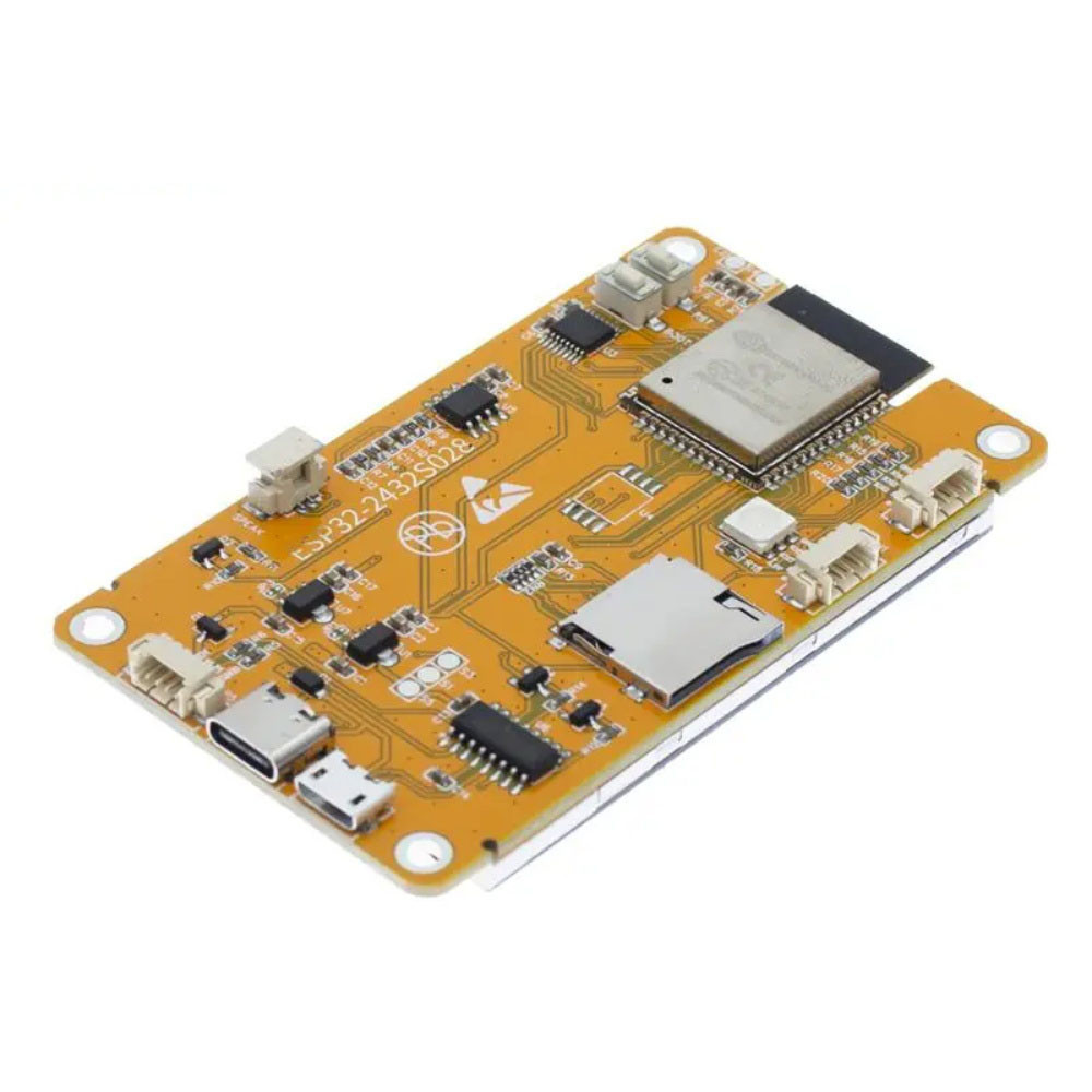 Плата разработчика ESP32 с сенсорным дисплеем 2.8