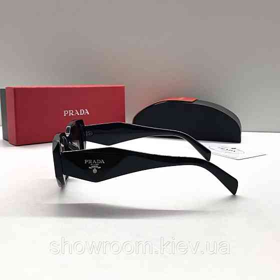 Женские брендовые солнцезащитные очки Prada (7986) Киев