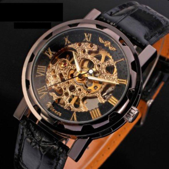 Жіночий механічний годинник Winner Chocolate 2 Вінниця - фото 7