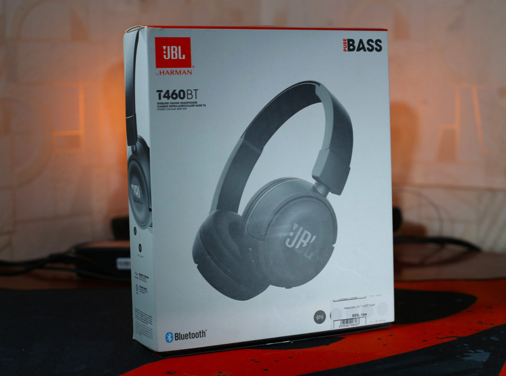 Навушники накладні Bluetooth JBL T460BT Black (JBLT460BTBLK) Київ - фото 2