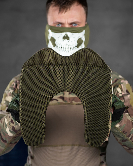 Підкладка під лямки плитоноски на плечі пом'якшувач для перенесення плит демфер плечовий Одеса - фото 14