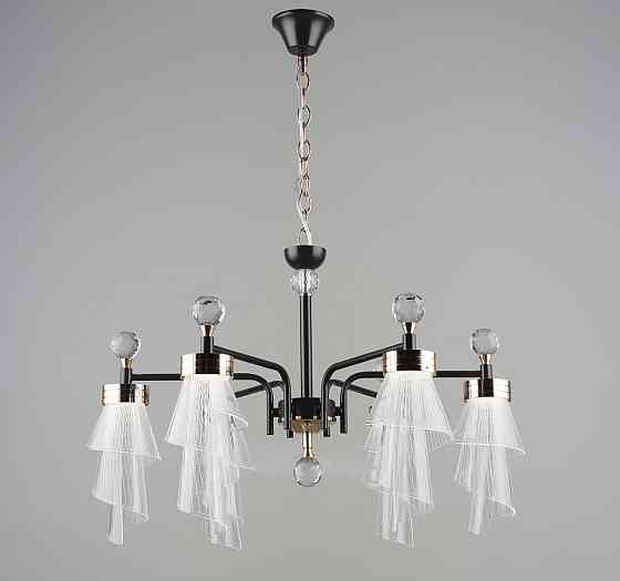 SIRIUS Люстра підвісна класична Sirius B /6 COFFEE+FGD 72W Коломия