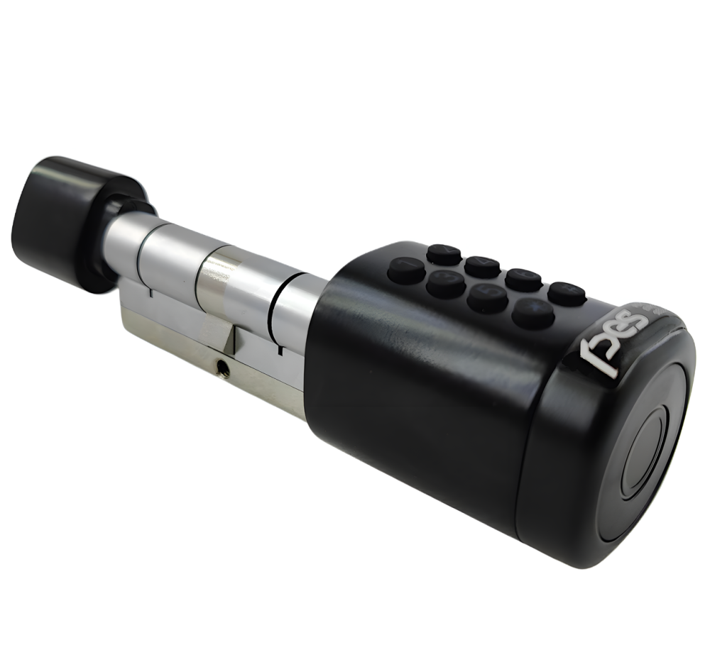 PES Cylinder Black 35х35Т кодовый смарт-цилиндр для замка Киев - изображение 1