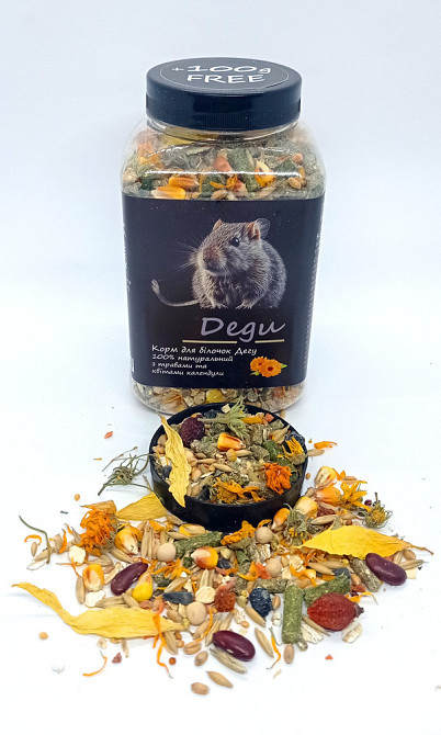 Корм для дегу "Degu" тм Буся - 1л/550г Зміїв - фото 1