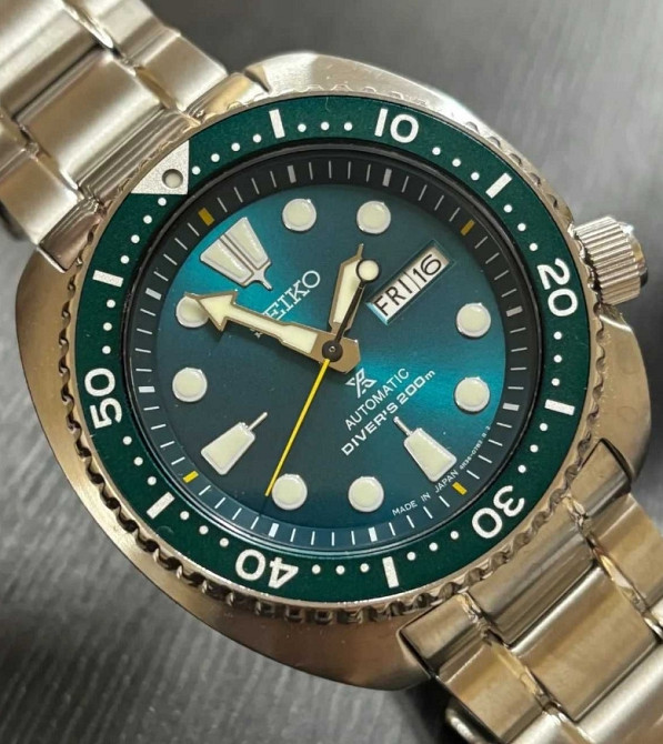 Часы Seiko Prospex SBDY 039  Turtle Green! Лимитка! Идеал! Киев - изображение 7