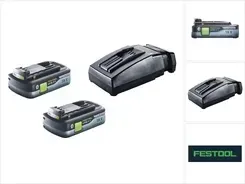 Zestaw akumulatorów Festool HighPower 18V z 2x Акумулятор 4.0Ah HPC-ASI ( 205034 ) + ładowarka TCL 6 201135 Киев