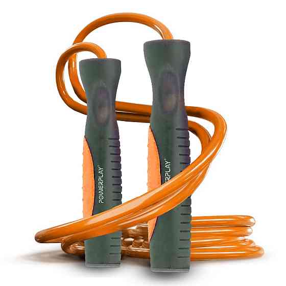 Скакалка PowerPlay 4204 Classic Jump Rope Помаранчева (2,7m.) Кам'янське