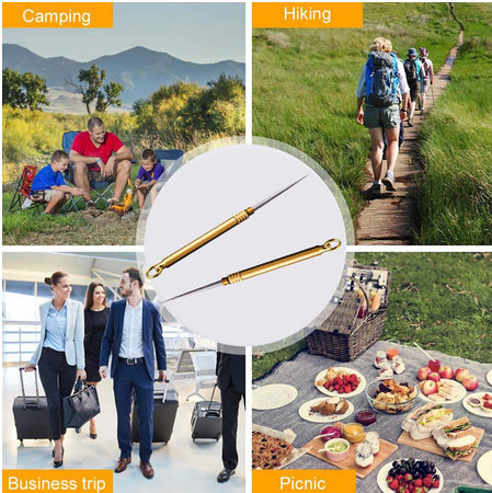 Зубочистка дорожня металева Київ - фото 2