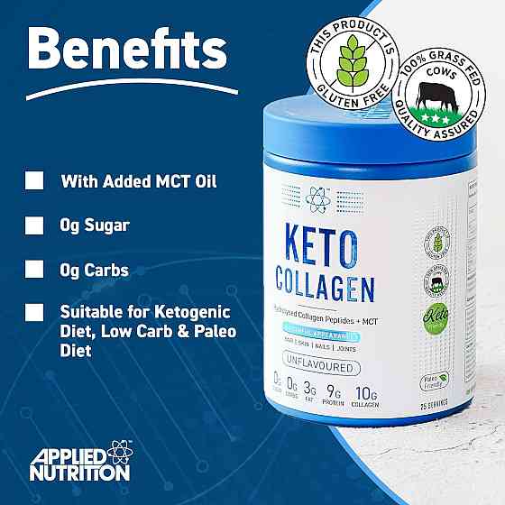 Колаген Applied Nutrition Keto Protein Powder Hydrolysed Collagen Peptides 325 g Луцьк