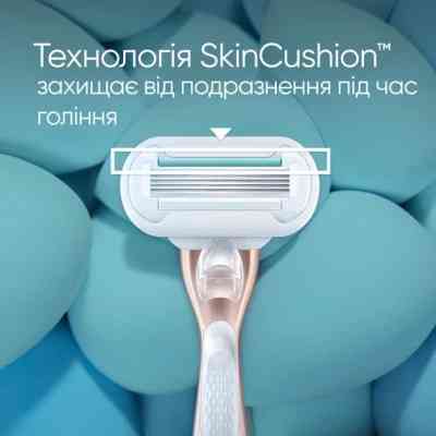 Бритва Gillette Venus Extra Smooth Sensitive RoseGold с 3 сменными картриджами (7702018609994) Винница