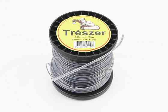 Струна косильна d-3,0mm, 50м "квадрат", двокомпонентна Київ