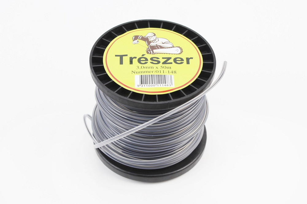 Струна косильна d-3,0mm, 50м "квадрат", двокомпонентна Киев - изображение 1