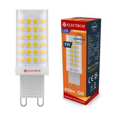 Лампочка Electrum 5W Cer LC-15 G9 3000K (A-LC-1897) Винница