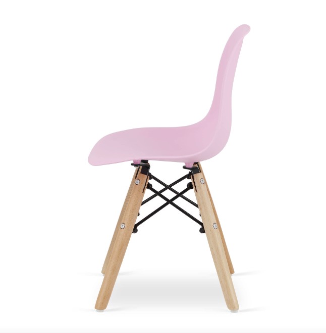 Дитячий стільчик Leobert Zubi зі спинкою рожевий Київ - фото 2