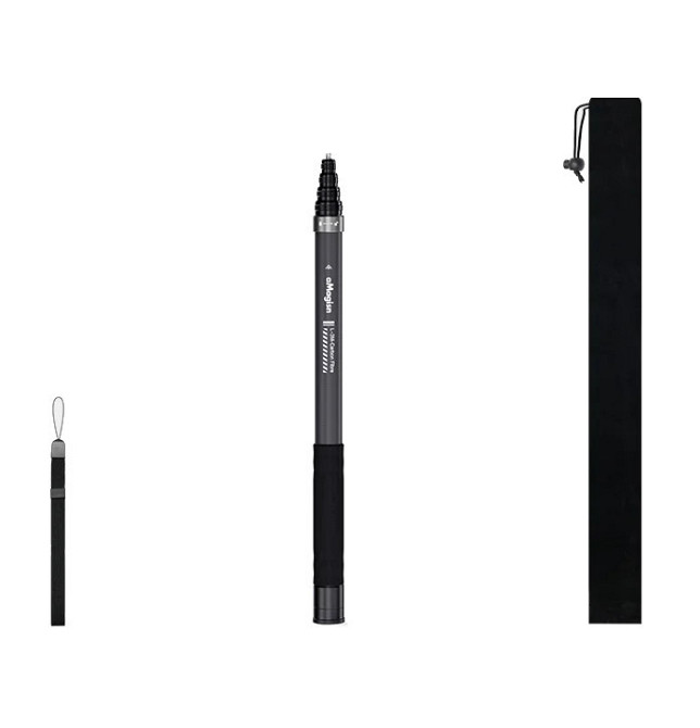 Селфі палиця невидимка для Insta360 3 метри карбонова aMagisn AM03 Київ - фото 5