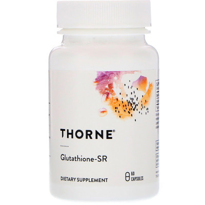 Антиоксидант Thorne Research Глутатіон, Glutathione-SR, 60 капсул (THR-54003) Вінниця - фото 1