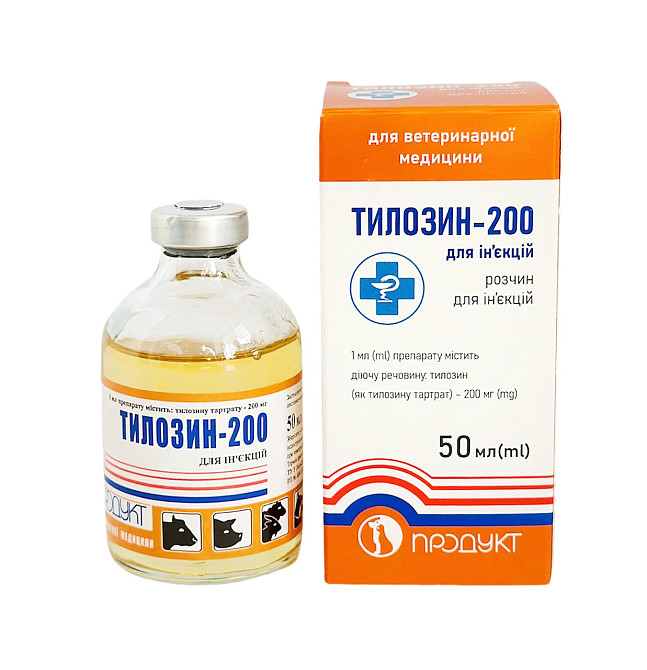 Тилозин-200 (50 мл) Продукт Винница - изображение 1