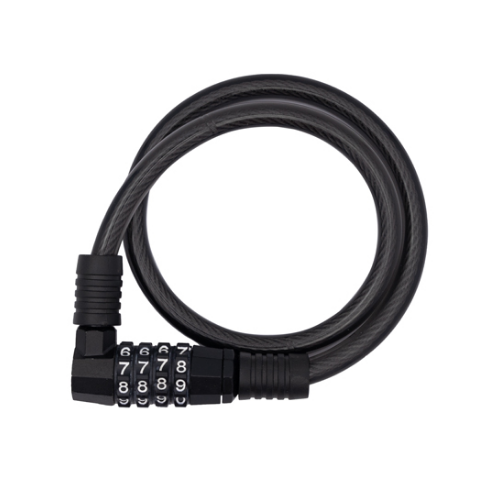 Велосипедний замок (трос) COD-650 MBP чорний CLASS Житомир - фото 1