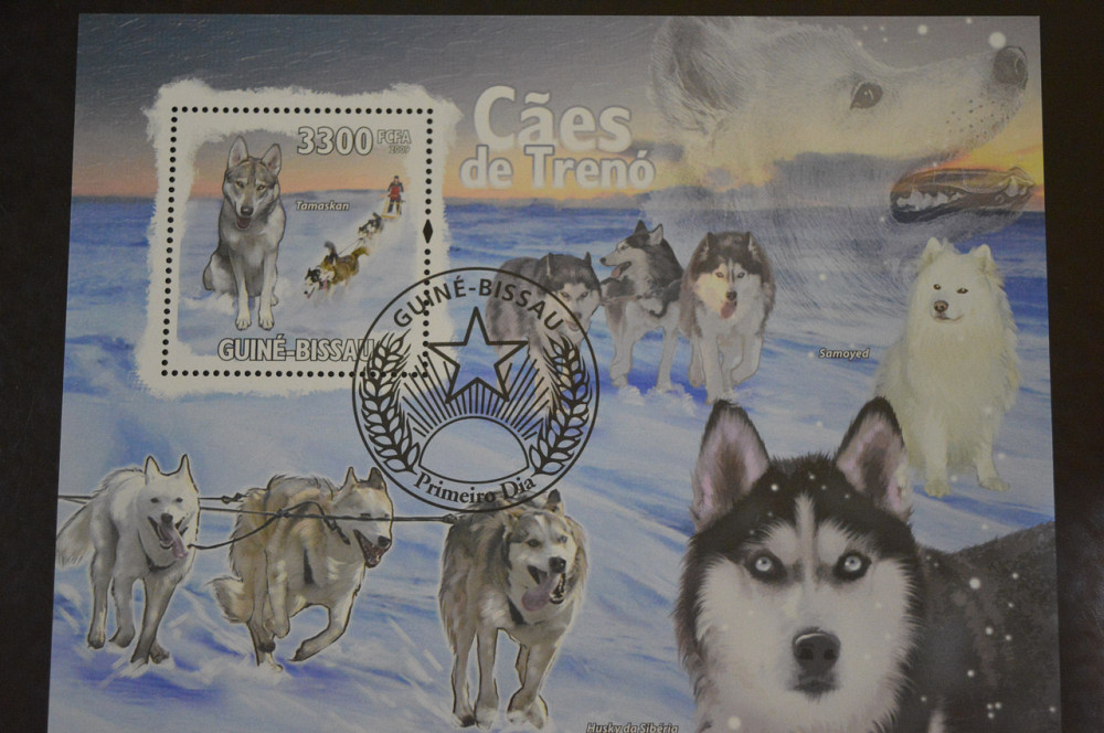 Гвинея - Бисау. Марки. Фауна. Блок. 2009 год (В-5) Полтава - изображение 1