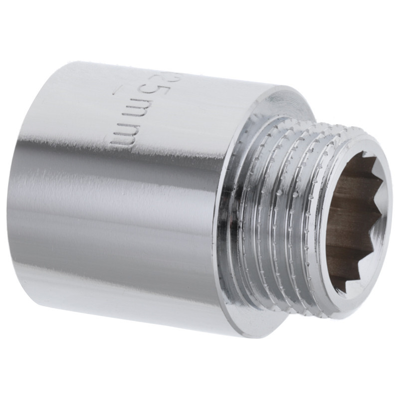 Подовжувач 1/2" 25мм (хром) Koer KF.E06-25.CHR (KF0095) Київ - фото 3