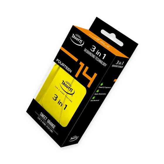 Ароматизатор спрей tasotti "3 в 1" 50 мл "sweet orange" №14 Мукачево