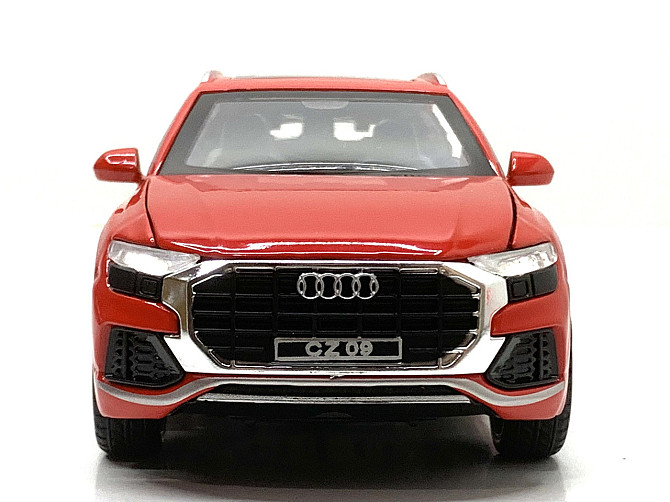 Машина Автосвіт Audi Q8 інерційна масштаб 1:32 відчиняються двері капот багажник 15 см Червона (AP-1732) Чернігів - фото 5