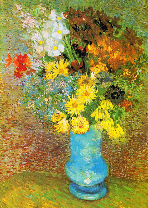 Пазл Вінсент Ван Гог: Ваза з ромашками та анемонами - Vincent Van Gogh: Vase with Daisies and Anemones (Enjoy-1158) Киев - изображение 5