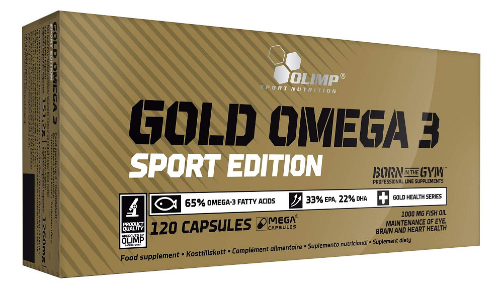 Омега 3 Olimp Gold Omega-3 Sport Edition 120 капсул Луцк - изображение 1