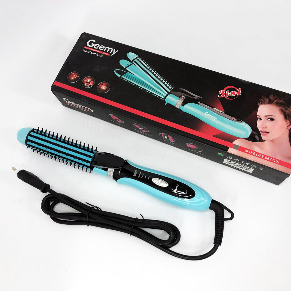 Щипцы для завивки и объема, Плойка спиральная для завивки волос Плойка кудрей HM-56 Львов - изображение 2