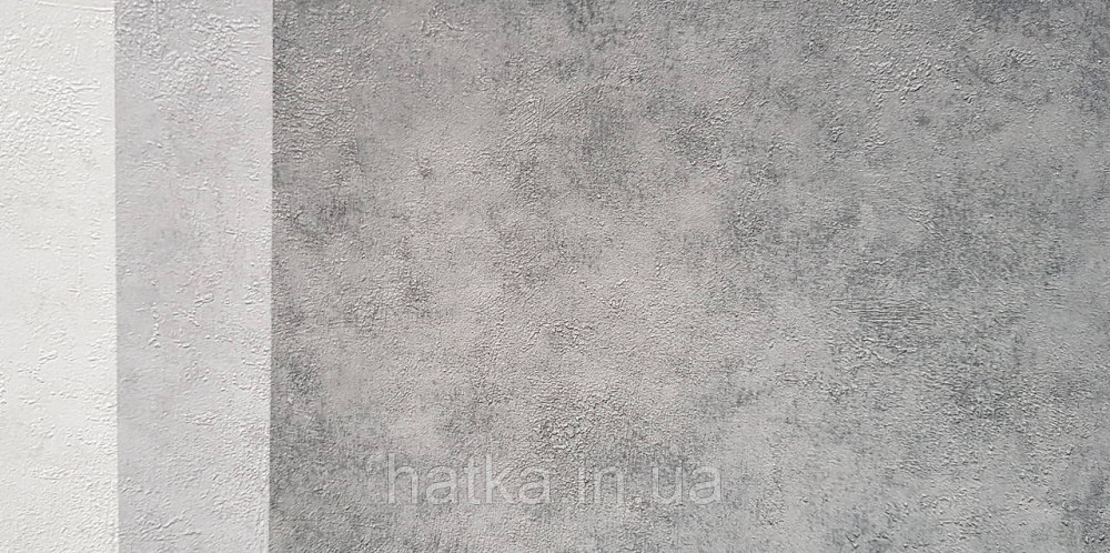 Шпалери вінілові на флізеліні Caselio 0.53х10 Beton 2 під штукатурку під бетон темно-сірі графіт різні відтінки Київ - фото 3