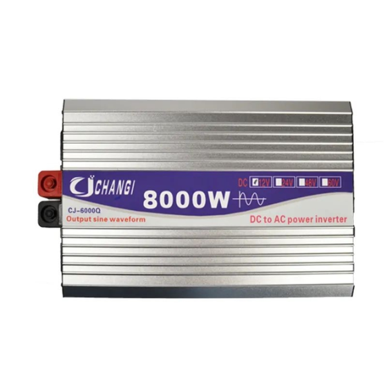 Инвертор чистый синус Changi CJ-8000Q 8000W 12V 24V 48V DC-AC 220V Винница