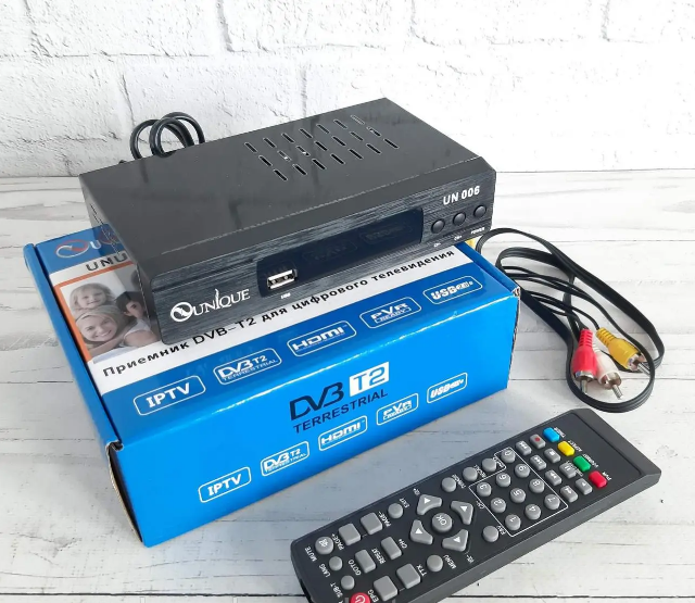 Цифровий ресивер UNIQUE U006 Metal Тюнер Т2 Full HD 1080p  0460 Одеса - фото 2