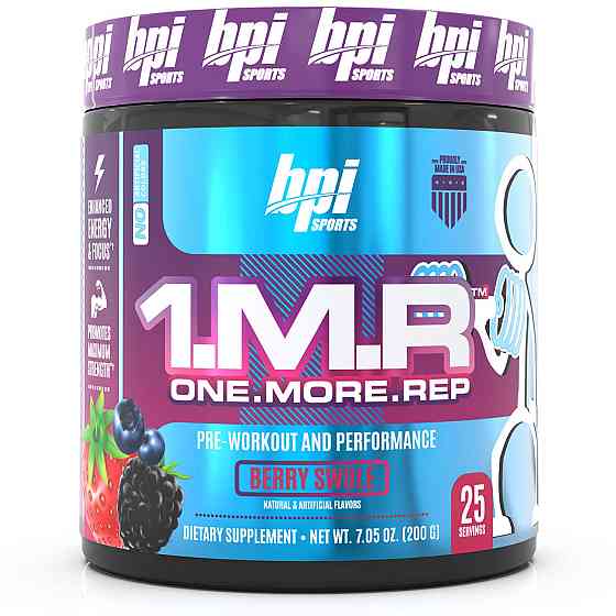 Передтренувальний комплекс Bpi Sports 1.M.R Powdeг 200g (Berry Swole) Луцьк