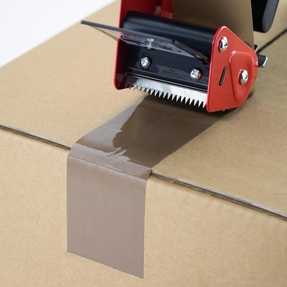 Упаковочная клейкая лента Rapesco 50 мм x 60 м коричневая 3 шт Киев - изображение 6