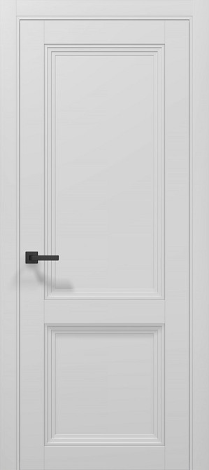Двери экошпон, Полотно, серия TETRA , Модель Т-14. Цвет: Альпийский белый Киев - изображение 1