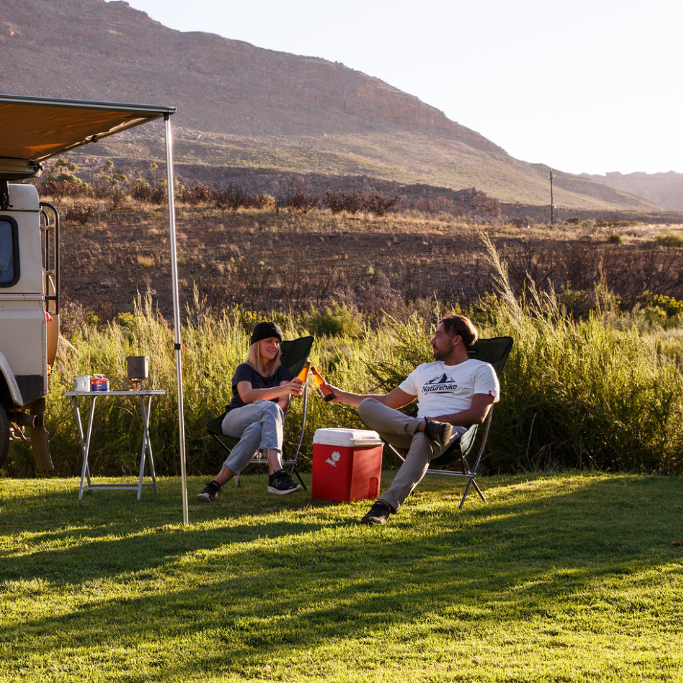 Стілець складаний Naturehike YL06 NH18Y060-Z, зелений Київ - фото 12