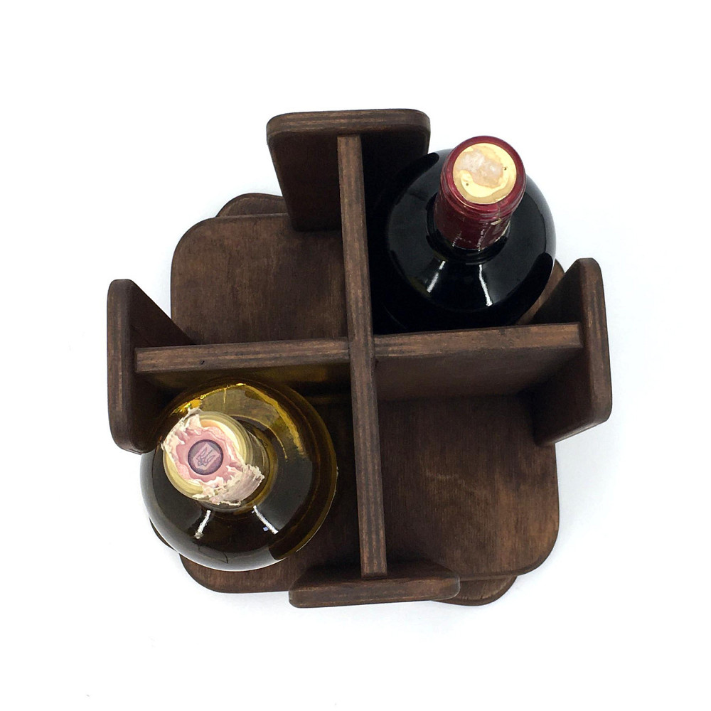 Настольная винная полка 