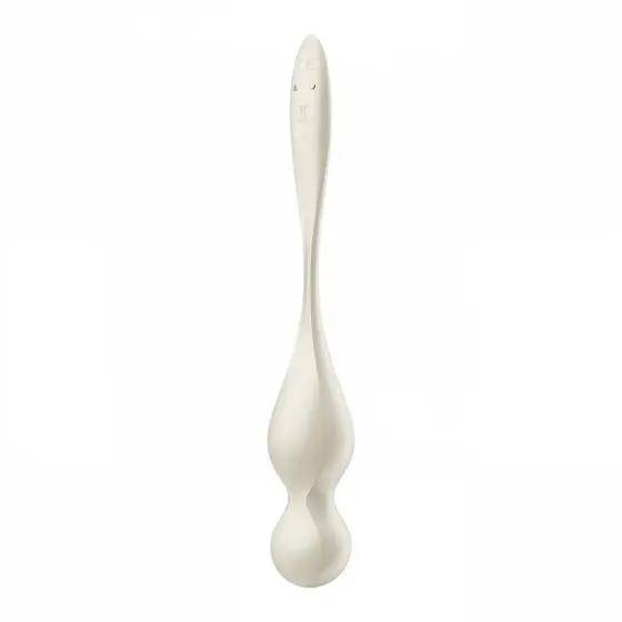 Вагінальні кульки з вібрацією Satisfyer Love Birds 1 Connect App White Львів