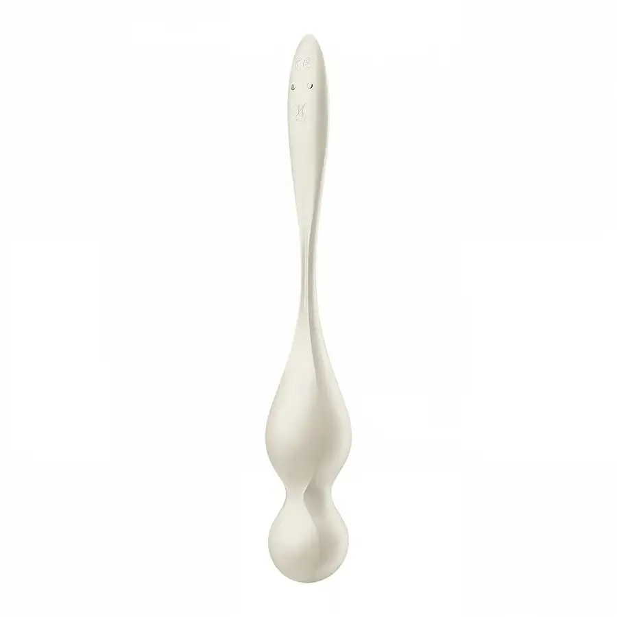Вагінальні кульки з вібрацією Satisfyer Love Birds 1 Connect App White Львів - фото 4