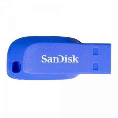 USB флеш накопитель SanDisk 16GB Cruzer Blade Blue Electric USB 2.0 (SDCZ50C-016G-B35BE) Винница