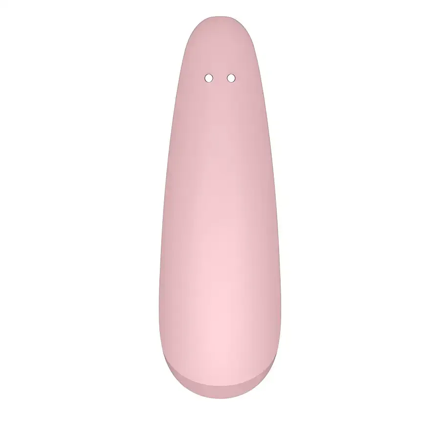 Вакуумний кліторальний стимулятор Satisfyer Curvy 2+ Pink з керуванням через інтернет Львів - фото 3