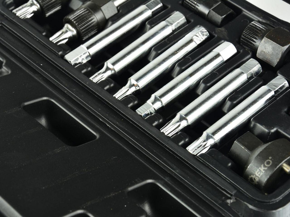 Набір ключів "GeKo" для генератора змінного струму [к-т 13шт] з хром-ванадієвої легованої сталі [Cr-V] Стрый - изображение 5