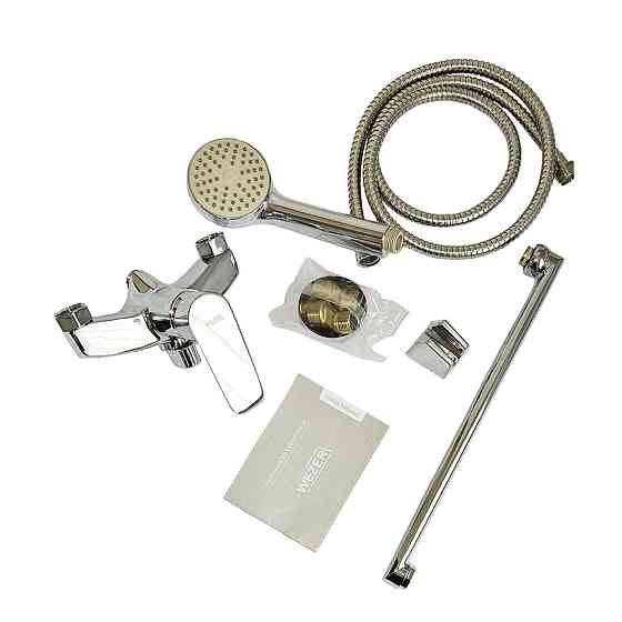 Смеситель для ванны WEZER NKM1-439 с душевым гарнитуром Киев