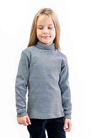 Водолазка дитяча з начосом сіра топ 110 Крохатушка одяг Київ