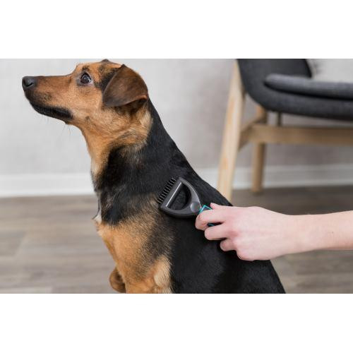 Ковтуноріз Trixie універсальний, з широкими зубцями, з пластиковою ручкою, 6х18 см Київ - фото 2