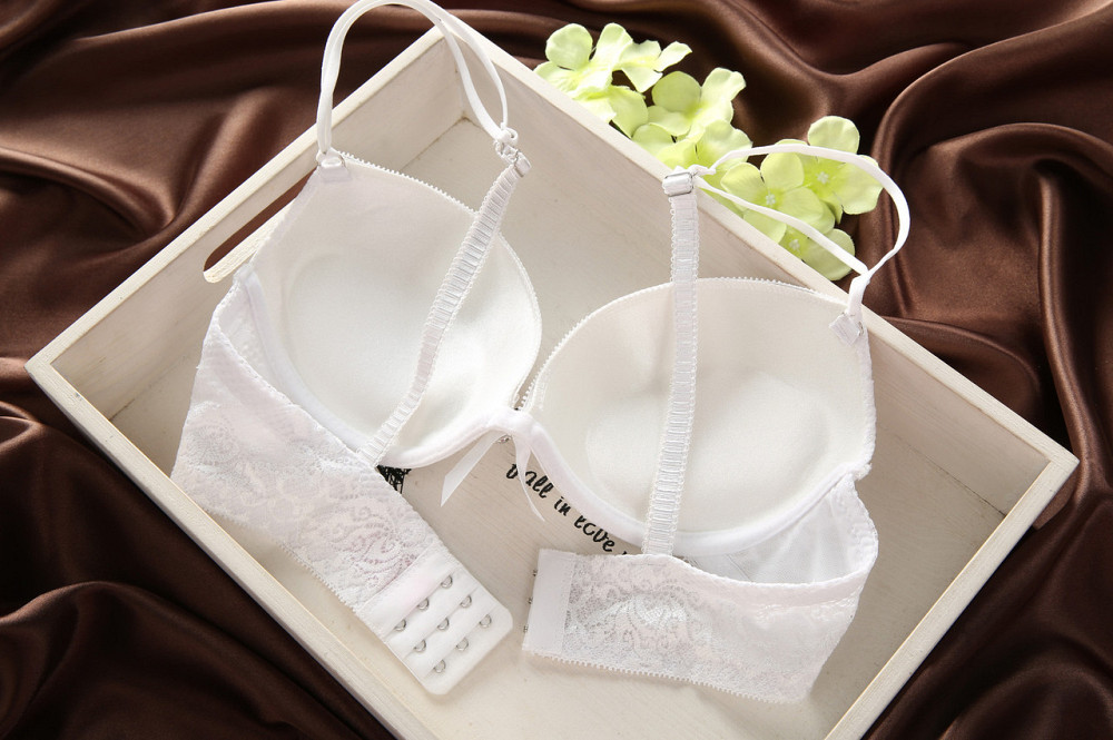 Комплект нижнего белья кружевной женский белый 80B Киев - изображение 6