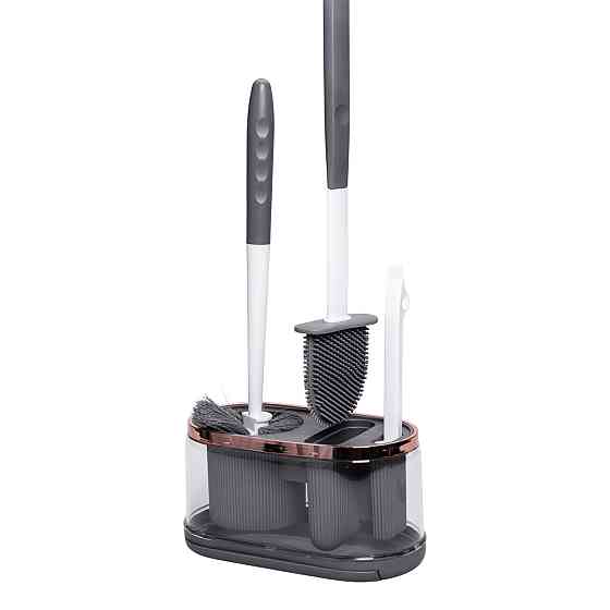 Настінний набір для туалету 3 в 1: ершики та щітка Київ