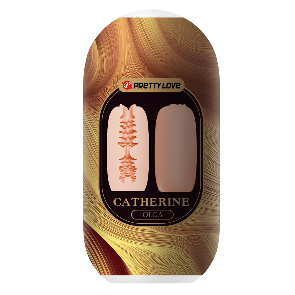 Мастурбатор яйце Pretty Love Catherine - Olga Beige, BI-014932-4-3 Sex Aura Київ - фото 8