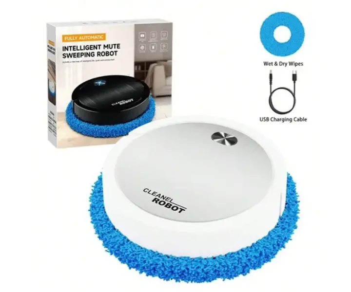 Пылесос-робот круглый аккумуляторный 3 в 1 Vacuum 8088 cleaner LY-541 Коломия - фото 2